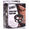 Strict Cockring 4 pressions SPEED Noir